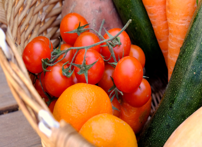 basket of vegetables